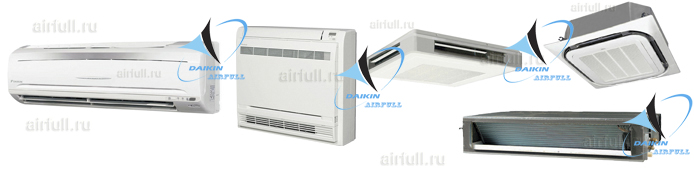 внутренние блоки для мультисплитсистем Daikin инвертерного типа MXS-E/F/G, MXD-B